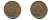 Великобритания 1 пенни 1988 Елизавета II (1952-2022) KM 935, Spink 4381 (B3) бронза 177-1127