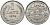 Латвия 1 лат 1924 Первая республика (1918-1939) KM 7 серебро 27-1226
