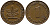 ФРГ 1 ПФЕННИГ 1950 D KM 105, J.380 сталь плакированная медью 96-1059