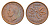 Канада 1 цент 1940 Георг VI (1936-1952), кленовый лист KM 32 бронза 4639-254