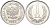 Польша 1 злотый 1982 MW, Народная Республика KM 49.1, Parchimowicz 213u алюминий UNC 4182-537