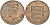 Джерси 1/12 шиллинга 1946 Георг VI (1937-1952) KM 18 бронза 3996-445