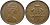 Великобритания 2 пенса 1971 Елизавета II (1952-2022) KM 916, Spink 4235 (C1) бронза 4171-637