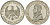 Германия 5 марок 1927 F, 450 лет Университету Тюбингена J.329, KM 55 серебро PROOF 00-000-00