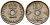 Норвегия 10 эре 1940 Хокон VII (1905-1957) KM 383 медно-никель 4158-638