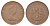 Джерси 2 пенса 1984 Елизавета II (1952-2022), Сент-Хелиер KM 55 бронза 4595-815