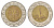Египет 1 фунт 2007 KM 940a биметалл 4652-427