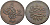 ЕГИПЕТ 20 ПАРА 1867 АН 1277/ ГОД 8, ABDUL AZIZ (1861-1876), ЦВЕТОК KM 246 бронза 4517-114