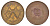 Китай 10 кэш 1912 Y 301 медь 4656-234