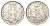 Греция 30 драхм 1963 100 лет пяти королям Греции KM 86 серебро UNC 5010-1111