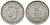 Британская Малайя 5 центов 1943 Георг VI (1937-1952) KM 3a серебро 53-141