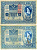 АВСТРИЯ 1000 КРОН 1919 КРАСНАЯ ВЕРТИКАЛЬНАЯ НАДПЕЧАТКА НА 1902 Pick 59 бумага 7147-9-2