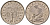 Бельгия 50 сантимов 1923 Король Альберт I (1910 - 1934) KM 88 никель 39-619