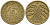 Германия 5 рентенпфеннигов 1924 А KM 39 J. 308 алюминиевая бронза    4152-1149