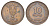 Израиль, Палестина 10 прут 1949 JE 5709 KM 11 бронза 4706-535