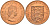 Джерси 1/12 шиллинга 1964 Елизавета II (1952-2022) KM 21 бронза aUNC 4367-311