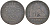 БЕЛЬГИЯ 2 САНТИМА 1845 BELGES KM 4.2 медь 4448-722