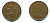 Великобритания 2 пенса 1971 Елизавета II (1952-2022) КМ 916, Spink 4235 (C1) бронза 4110-634