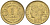 Франция 1 франк 1934 KM 885, Le Franc 219.2 алюминиевая бронза 4142-825