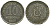 Германия 10 пфеннигов 1917 E KM 20 железо 4167-133