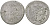 Бавария 10 пфеннигов = 2 1/2 крейцера 1682 LAND MINZ KM 113 серебро 99-1018