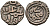 Индия 2 гани 1308 (AH711) Делийский Султанат, Alu ed-din Muhammad Shab II (1295-1315) Goron/Goenka D 233, Mitchiner 2569 биллон 192-933