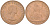Великобритания 1 пенни 1962 Елизавета II (1952-2022) KM 897, Spink 4157 бронза 4165-932