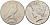 США 1 доллар 1922 D, доллар мира KM 150 серебро 441-914