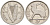 Ирландия 3 пенса 1928 заяц KM 4 никель 4174-311