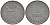 Дания 1 эре 1968 С; S, Фредерик IX (1947-1972) KM 839.2 цинк 4387-613