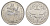 Французская Новая Каледония 2 франка 1977 KM 14 алюминий UNC 4641-143