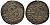 Рига 1 шиллинг (шеляг) 1533 Вальтер фон Плеттенберг (1494-1535), вес 1,07 гр. Neumann 231, Haljak 18 серебро 1516-843
