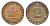 ФРГ 2 пфеннига 1966 G KM 106, J. 381 бронза 3458-249