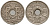 Франция 5 сантимов 1922 KM 875 медно-никель 4602-157