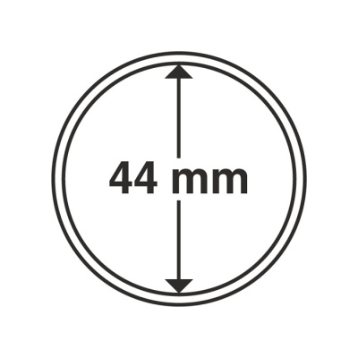 Капсулы круглые – 44 мм, упаковка 10 шт. Leuchtturm. 315637