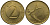 Словения 2 толара 1996 KM 5 латунь 4548-655