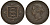 Джерси 1/26 шиллинга 1866 Виктория (1837-1901) KM 4 бронза 650-641