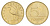 Венгрия 5 форинтов 2003 BP KM 694 никель латунь UNC 4685-712