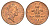 Великобритания 2 пенса 1993 Елизавета II (1952-2022) KM 936a, Spink 4376 (C4) сталь плакированная медью 4631-1131