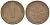 ФРГ 1 пфенниг 1988 F KM 105, J. 380 сталь плакированная медью 4580-645
