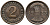 ГЕРМАНИЯ 2 РЕНТЕНПФЕННИГА 1923 A KM 31, J. 307 бронза 24-426