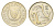 Кипр 2 цента 1996 KM 54.3 никель латунь UNC 4618-561