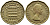 Великобритания 3 пенса 1958 Елизавета II (1952-2022) KM 900, Spink 4153 никель латунь 4390-215