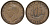 Великобритания 1/2 пенни 1938 Георг VI (1936-1952) KM 844, Spink 4115 бронза 4128-853