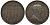 Ирландия 10 пенсов 1805 банковский токен, Георг III (1760-1820) KM Tn3, Spink 6615 серебро 11-119-47