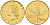 Италия 20 лир 1995 R, дубовый лист KM 97.2 алюминиевая бронза  UNC  4594-1028