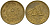Кувейт 5 филсов 1997 AH 1417, парусник KM 10 никель латунь 4594-141