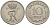ДАНИЯ 10 ЭРЕ 1963 C; S, ФРЕДЕРИК IX (1947-1972) KM 849.1 медно-никель 100-263