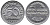 ГЕРМАНИЯ 50 ПФЕННИГОВ 1921 F KM 27, J. 301 алюминий 24-954