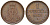 Ганновер 1 пфенниг 1862 B, Георг V KM 233, AKS 156, J. 90 медь 4594-469
